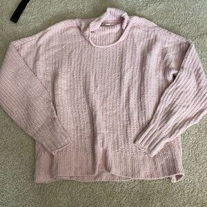 American Eagle Cozy Pink Knit Sweater